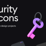 A set of protected/encrypted/privacy/security 3D icon kits including Blender 3D source files + fig source files.