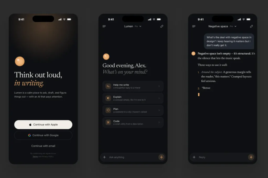 4aae5ca2-1fbd-4144-b2ad-c547d2ee8ca9 iOS AI Chat Figma UI Kit (Dark Mode) - Image 1